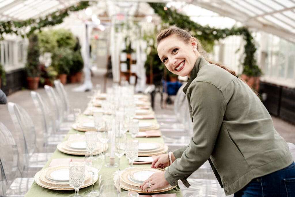 Ashley Larson, Rochester, NY starting an event planning business