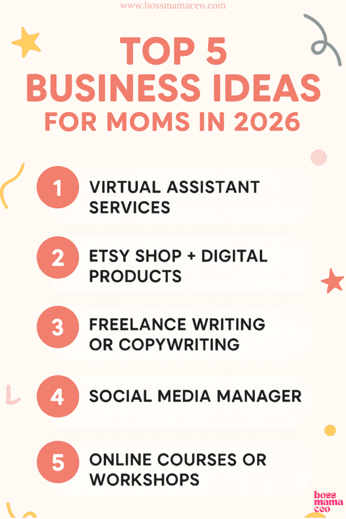 business ideas for mom in 2026