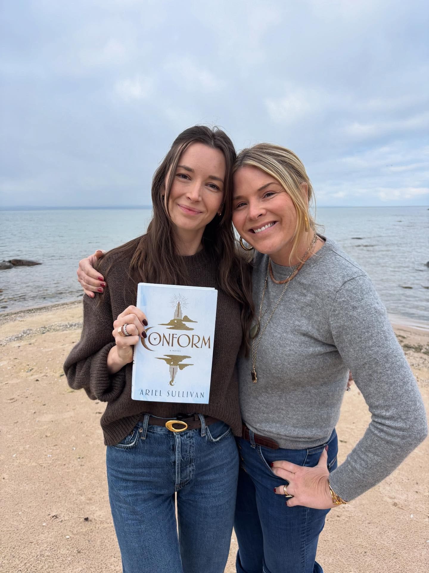 Ariel Sullivan and Jenna Bush Hager